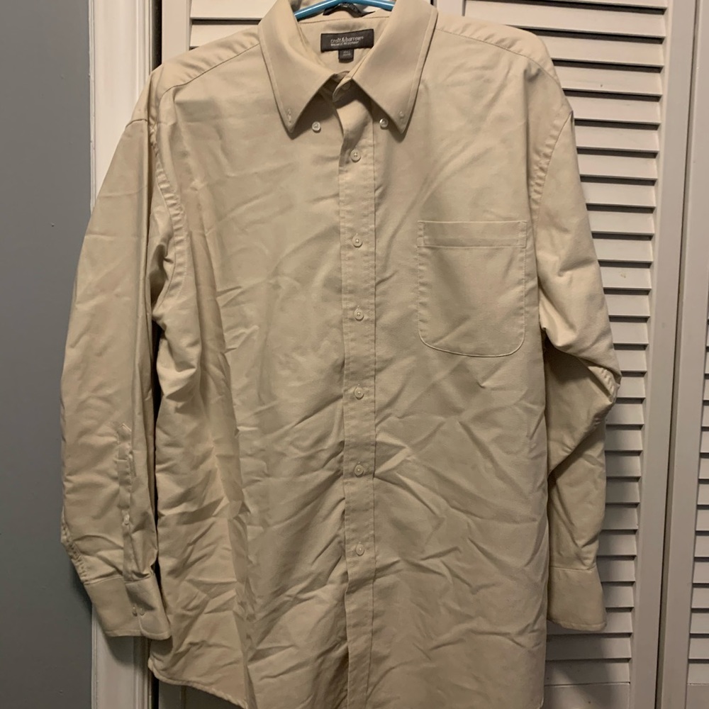 Croft & barrow wrinkle resistant oxford 32/33